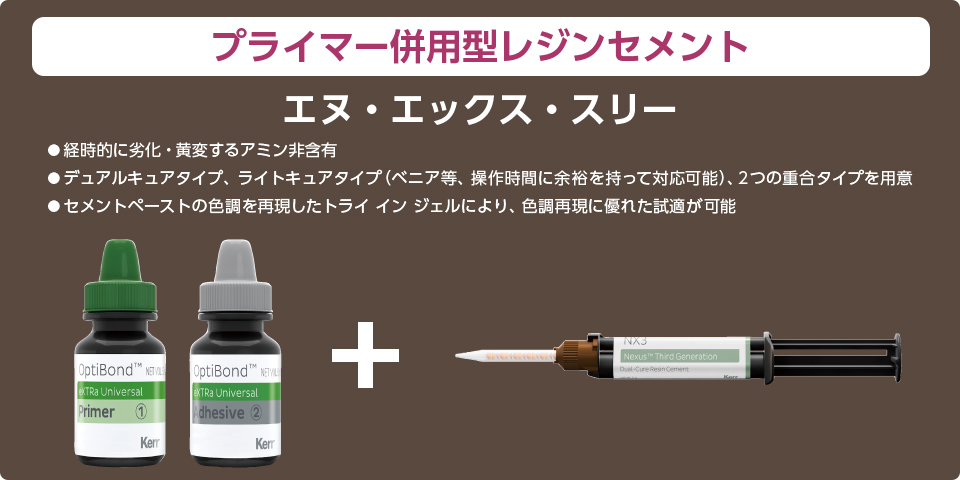 OptiBond™ eXTRa + NX3